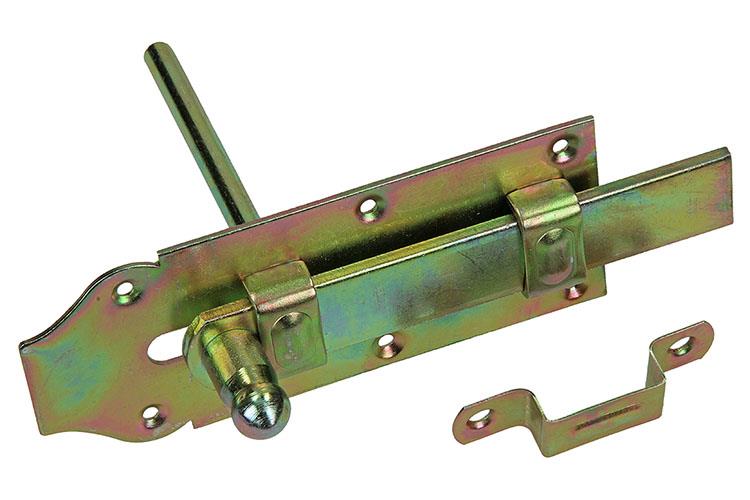 1014277 - corredera de rodillos con pasador ancho galvanizado 160 mm | 5 piezas