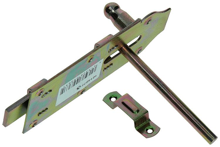 1014277 - corredera de rodillos con pasador ancho galvanizado 160 mm | 5 piezas