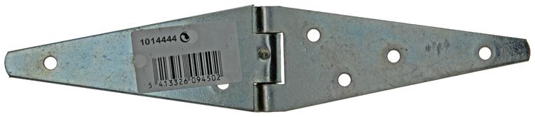 1014444 - bisagras traseras 2 gel.bl.chapado. 250x50mm | 12 piezas