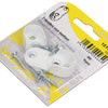 Mack 1014453 - 2 soportes para armario blanco | 5 piezas