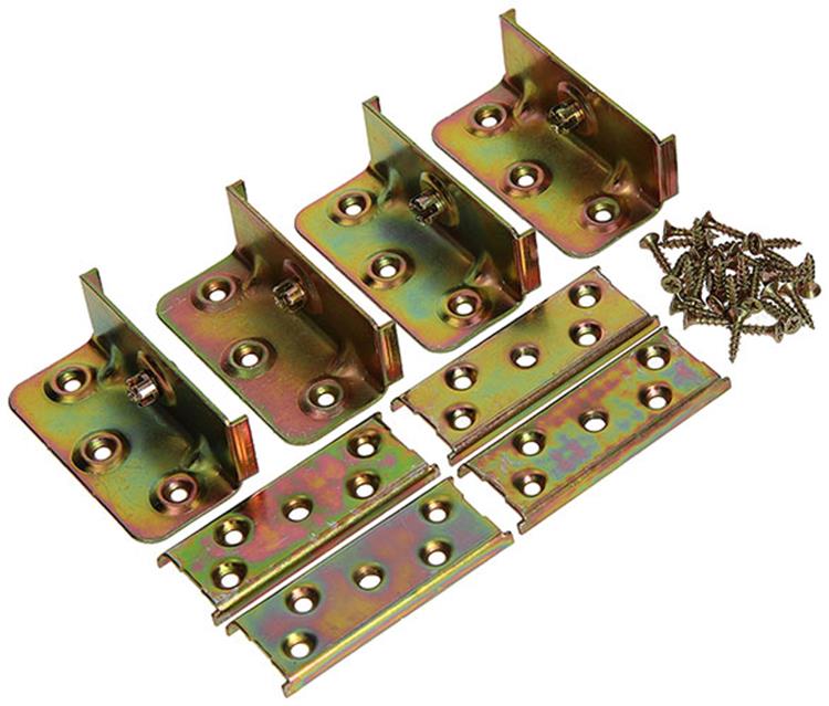 Mack 1014458 - juego completo de conectores de cama bicromatados | 10 piezas