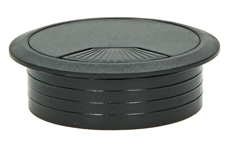 Mack 1014495 - 1 pote para entrada de cables negro ø 60 mm | 10 piezas