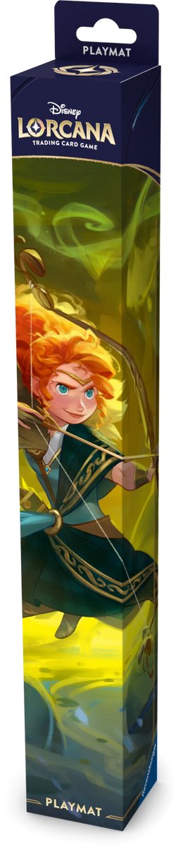 Disney lorcana: selvas desconocidas – tapete de juego mérida (arquero superdotado) | conjunto 12
