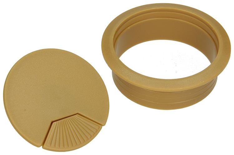 Mack 1014502 - 1 vaso per ingresso cavi marrone ø 60 mm | 10 pezzi