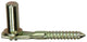1014503 - trampilla con gancho de tornillo galvanizado amarillo dia 16 mm | 10 piezas