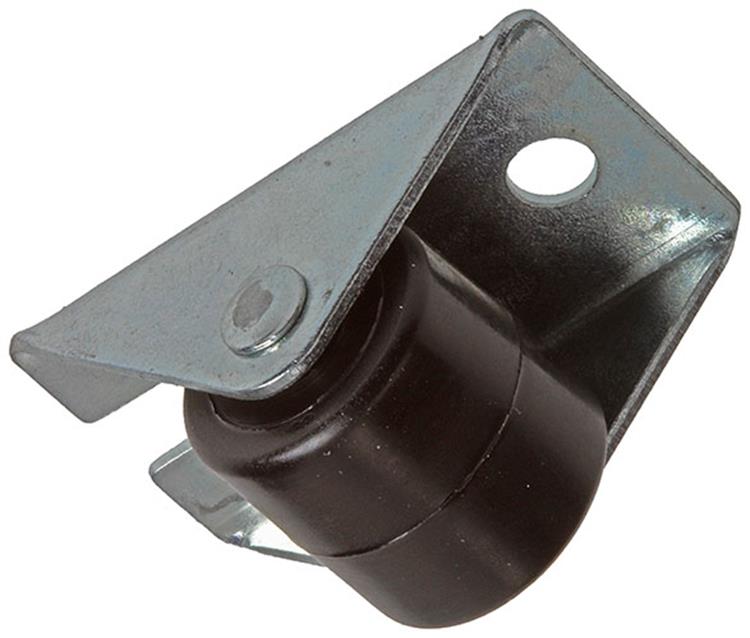 1014736 - 2 ruedas fijas plastico 13mm | 5 piezas
