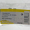 1014736 - 2 ruedas fijas plastico 13mm | 5 piezas