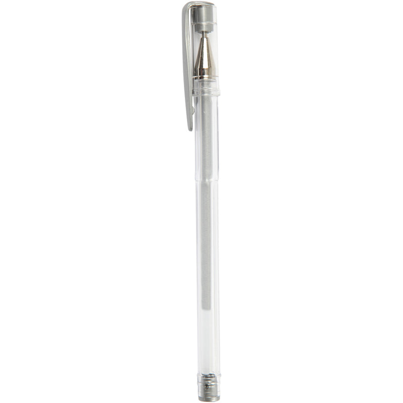 Penna gel Creative Company, larghezza tratto 0,8 mm, argento, 6 pezzi 1 scatola