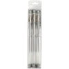 Penna gel Creative Company, larghezza tratto 0,8 mm, argento, 6 pezzi 1 scatola