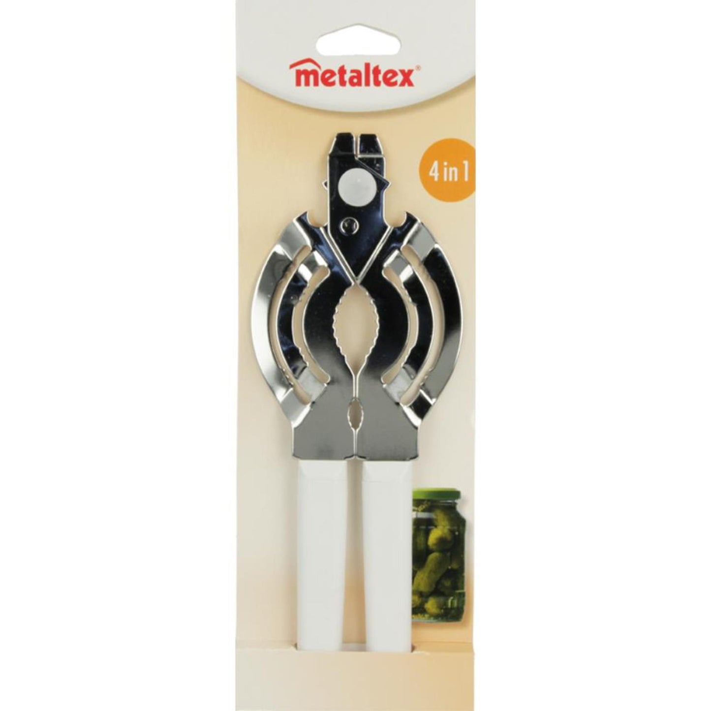 FATISCATO METALTEX OPENTER BLIK 22,5x9 cm argento bianco