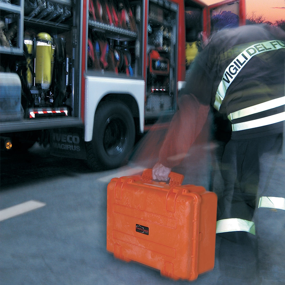 Casos de explorador 7630 maleta naranja