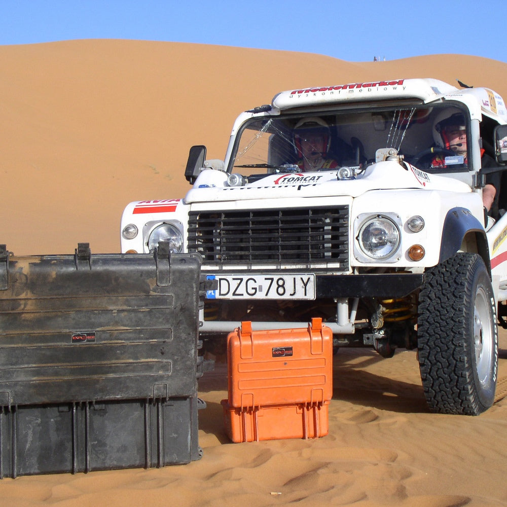 Casos de explorador 7641 Malasa negra con espuma con mechón