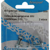 Mack 1011659 - 2 mini anillos tensores galvanizados 13x15mm | 10 piezas