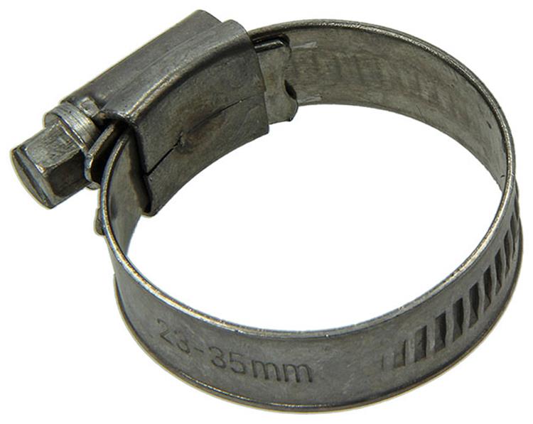 Mack 1011663 - abrazadera de manguera de acero inoxidable 23-35mm 2 piezas | 10 piezas