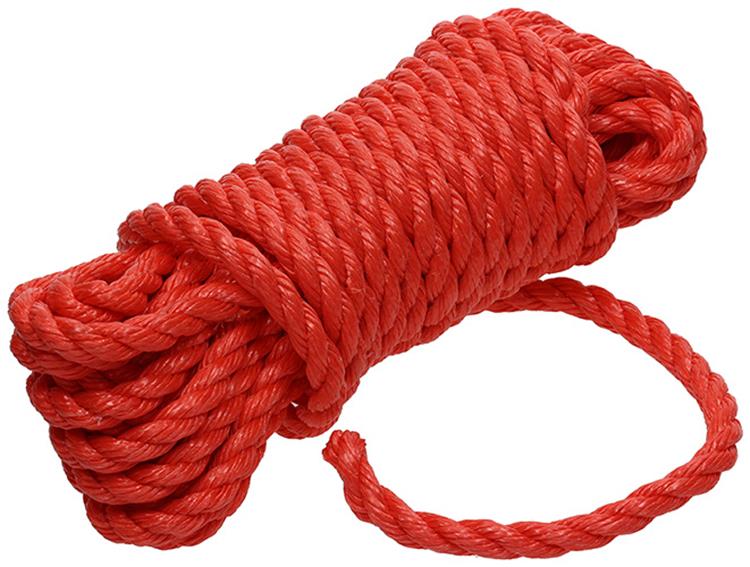 Mack 1014929 - pp twisted orange strand 12mm 10m | 5 pieces