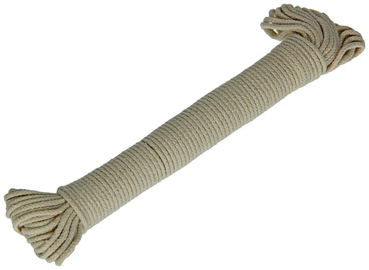 Mack 1014951 - corda snodata in cotone 2mm-20m | 5 pezzi