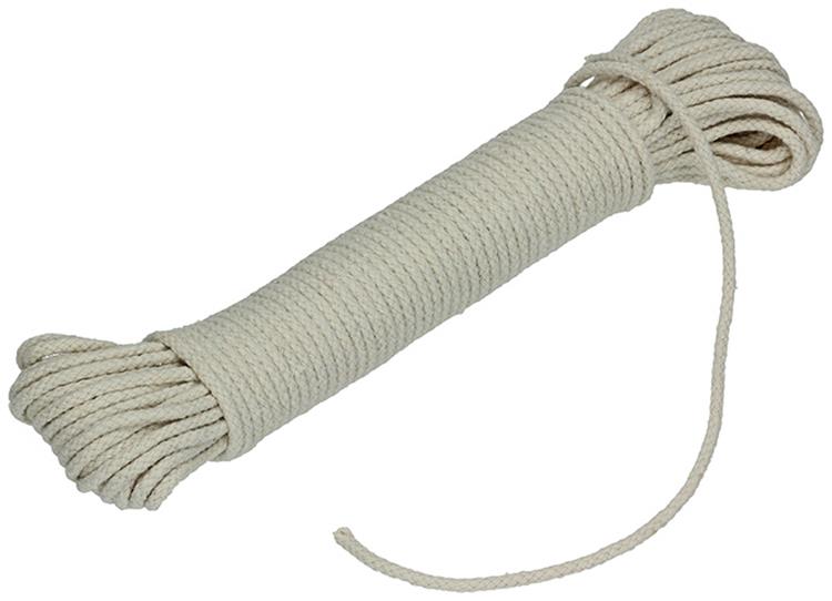 Mack 1014953 - corda snodata in cotone 3mm-20m | 5 pezzi
