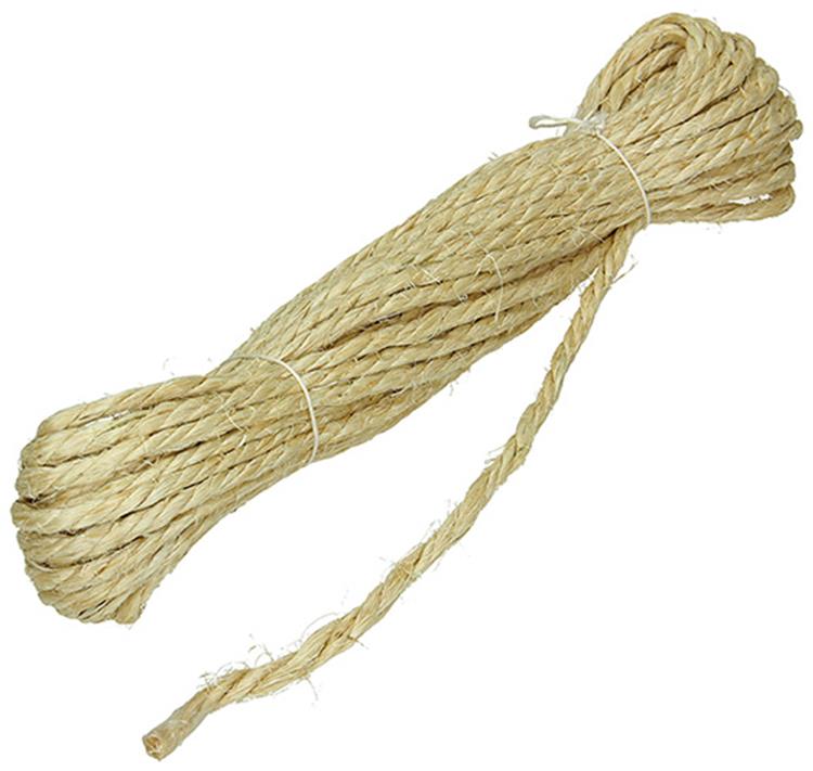 Mack 1014957 - hilo retorcido de sisal 4mm aprox. 20m | 5 piezas
