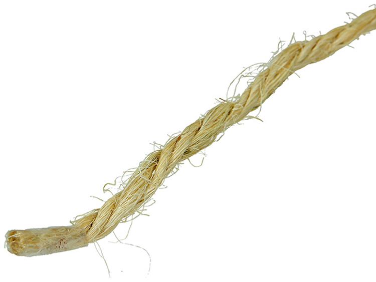 Mack 1014957 - hilo retorcido de sisal 4mm aprox. 20m | 5 piezas