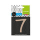 Vaessen creative • houten cijfer 7 2,5cmx3mm