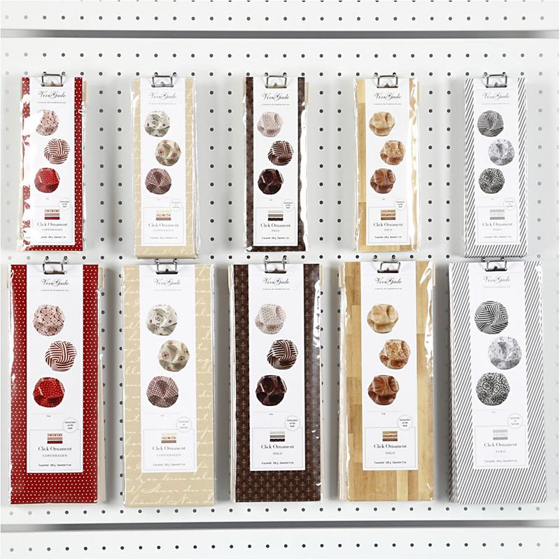 Palline a scatto Vivi Gade, d 5+9 cm, 10x10 box 1 box
