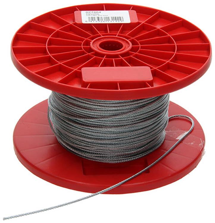 1015566 - cable acero galvanizado 7x7 200m 2mm espesor 40 kg din en 12385-4 | 200 piezas