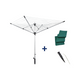 Leifheit Leifheit 85282 Droogmolen linolift 600 Quickstart 60 m Lunghezza secca argento