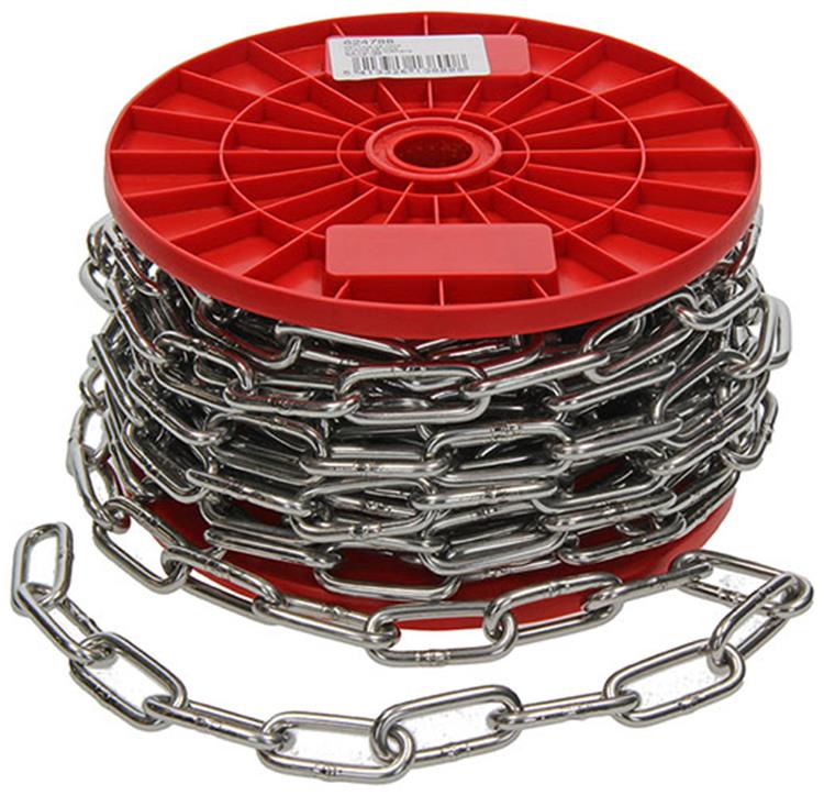 1015116 - kett. acero inoxidable sch. largo din5685-1ø 5mm l 35mm 15m ancho 125 kg | 15 piezas