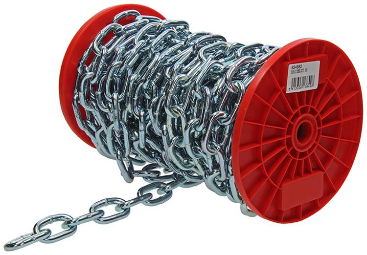 1015134 - eslabón de cadena corto din5685-2ø 8mm l 32mm 15m ancho 320 kg | 15 piezas