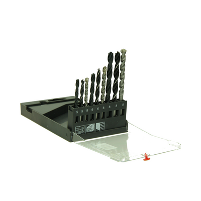 Mack 1011631 - set punte HSS per pietra, legno e metallo 9 pezzi 5-8 mm | 5 pezzi