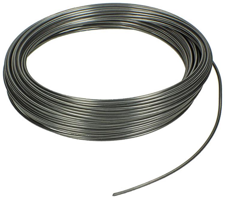 Mack 1015188 - Alambre para atar acero inoxidable hobby ø1mm - 9m | 6 piezas