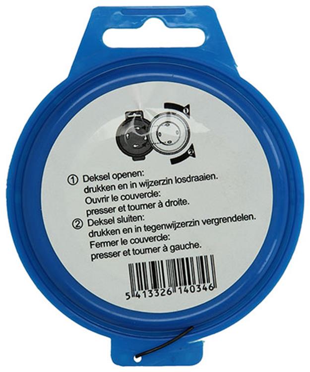 Mack 1015189 - Alambre para atar templado negro. pasatiempo ø1mm - 15m | 6 piezas
