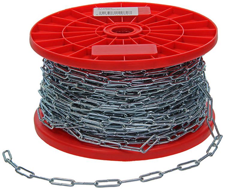 1013906 - eslabón de cadena largo din5685-1ø 2mm l 22mm 60m ancho 20 kg | 60 piezas