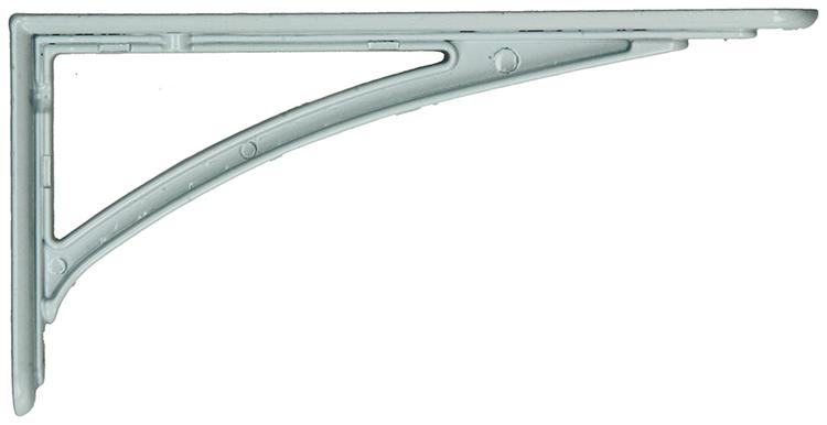 1015316 - suela cónica reforzada aluminio blanco 175x100 mm | 6 piezas