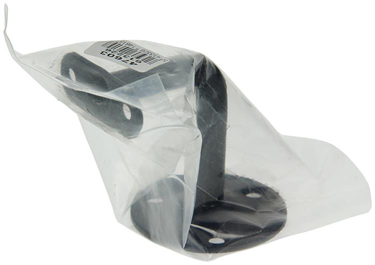 1013933 - soporte para barandilla de escalera curvo negro | 5 piezas