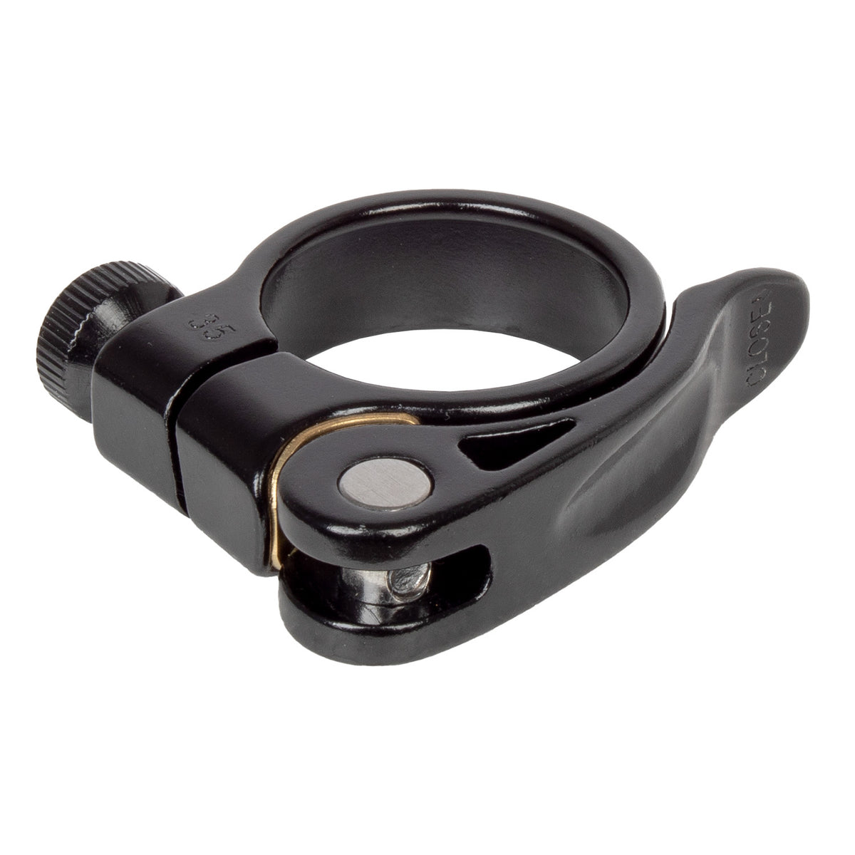 Seat pen clamp with quick -tensioner 35mm, black