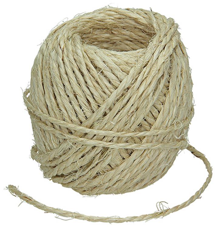 Mack 1013951 - packing rope sisal bobbin 3mm approx. 22m | 10 pieces