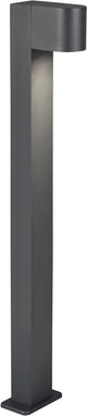 Trio roya - poste de iluminación - antracita - excl. 1x gu10 4,9w - iluminación exterior - ip44