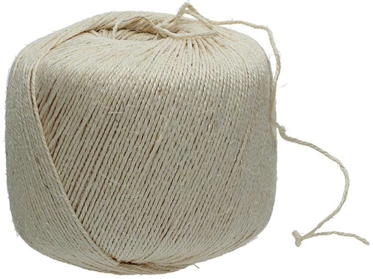 Mack 1013955 - packing rope sisal bobbin 3mm approx. 400m | 3 pieces