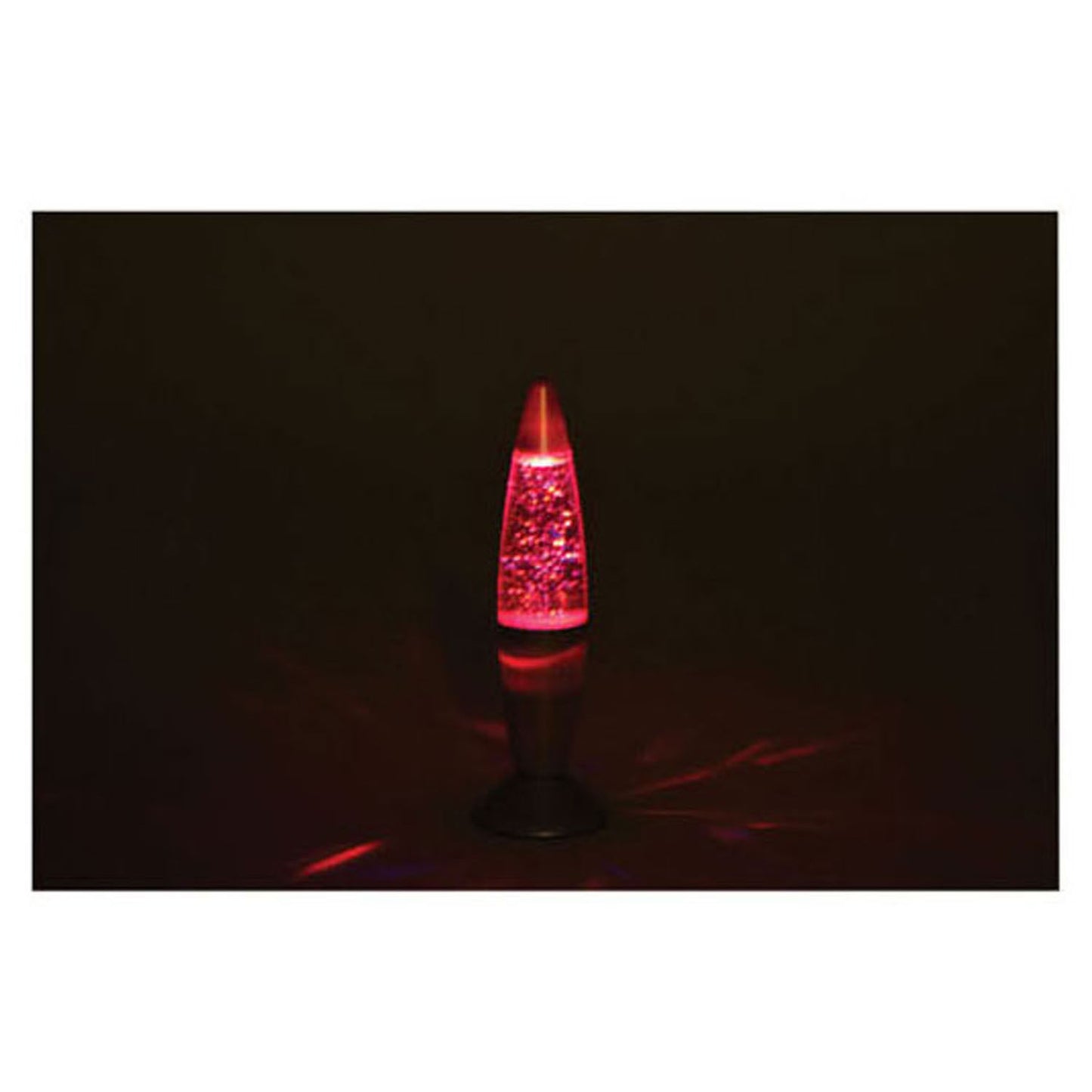 Johntoy Lavalamp glitter con la luce
