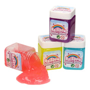Johntoy regenboog glitter slijm - afbeelding 1