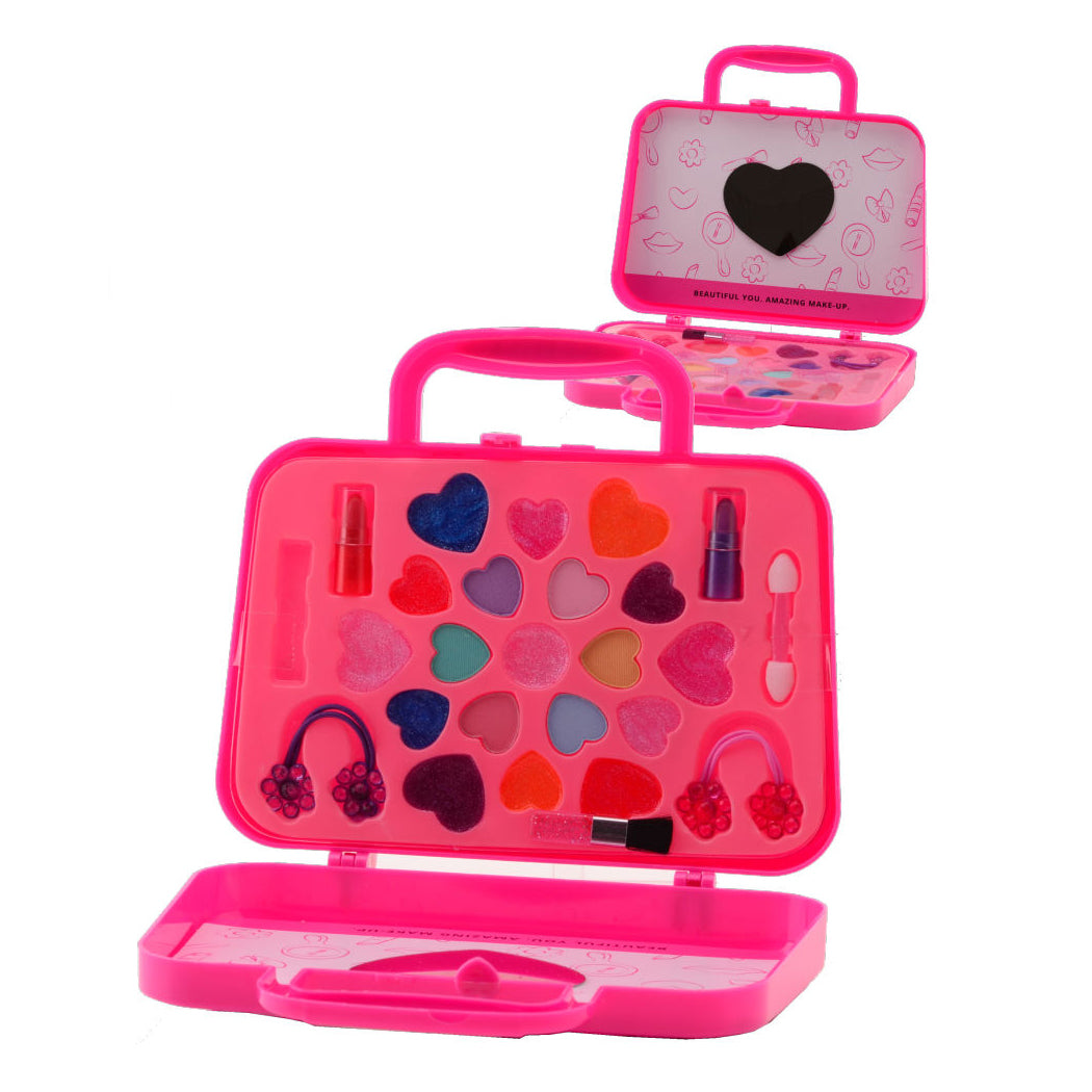 Johntoy Issabella Makeup valigia con specchio, 25dlg.