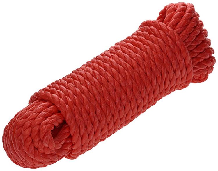 Mack 1013965 - pp twisted orange strand 8mm 15m | 5 pieces