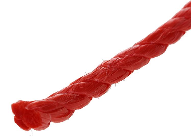 Mack 1013965 - pp twisted orange strand 8mm 15m | 5 pieces