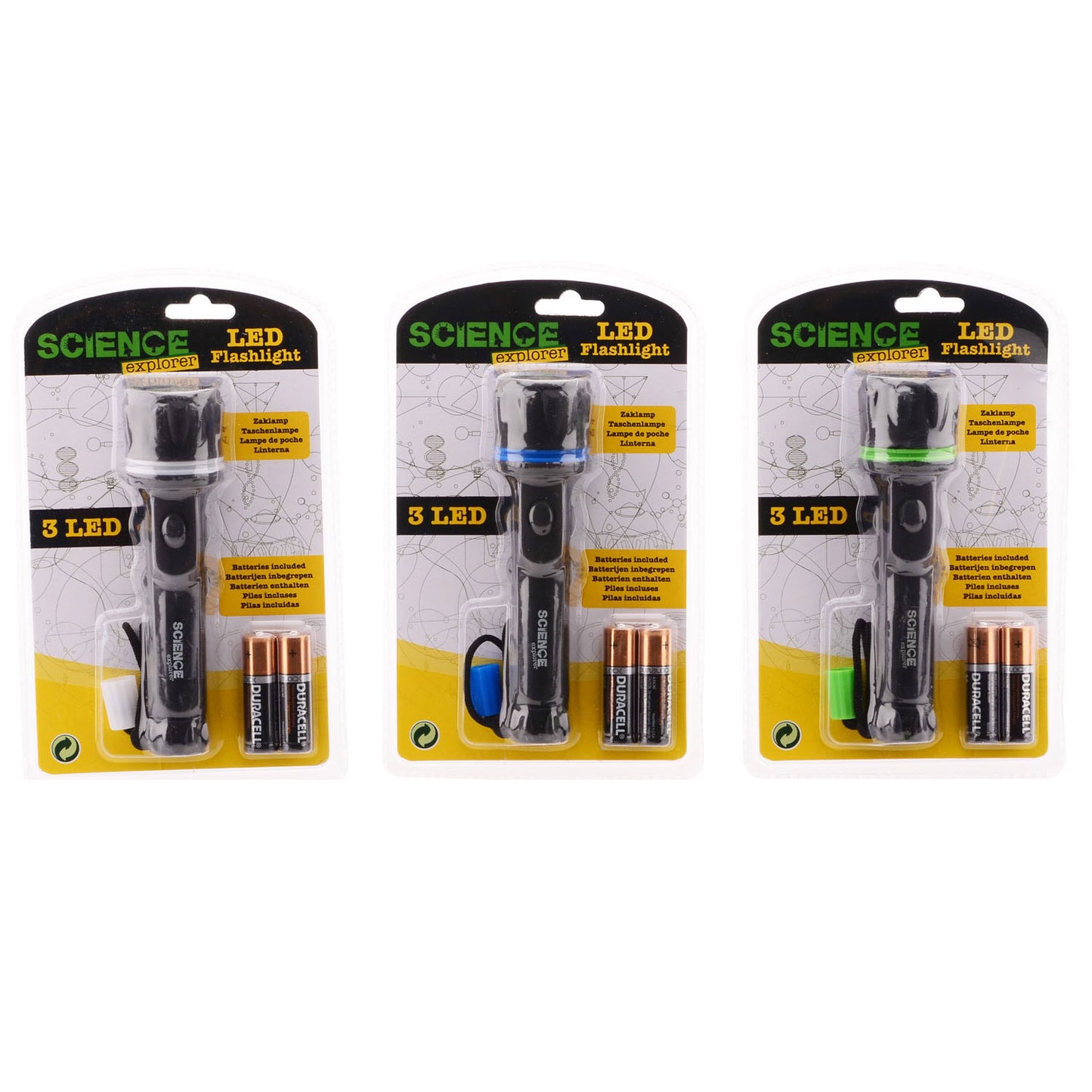 Johntoy science explorer zaklamp led