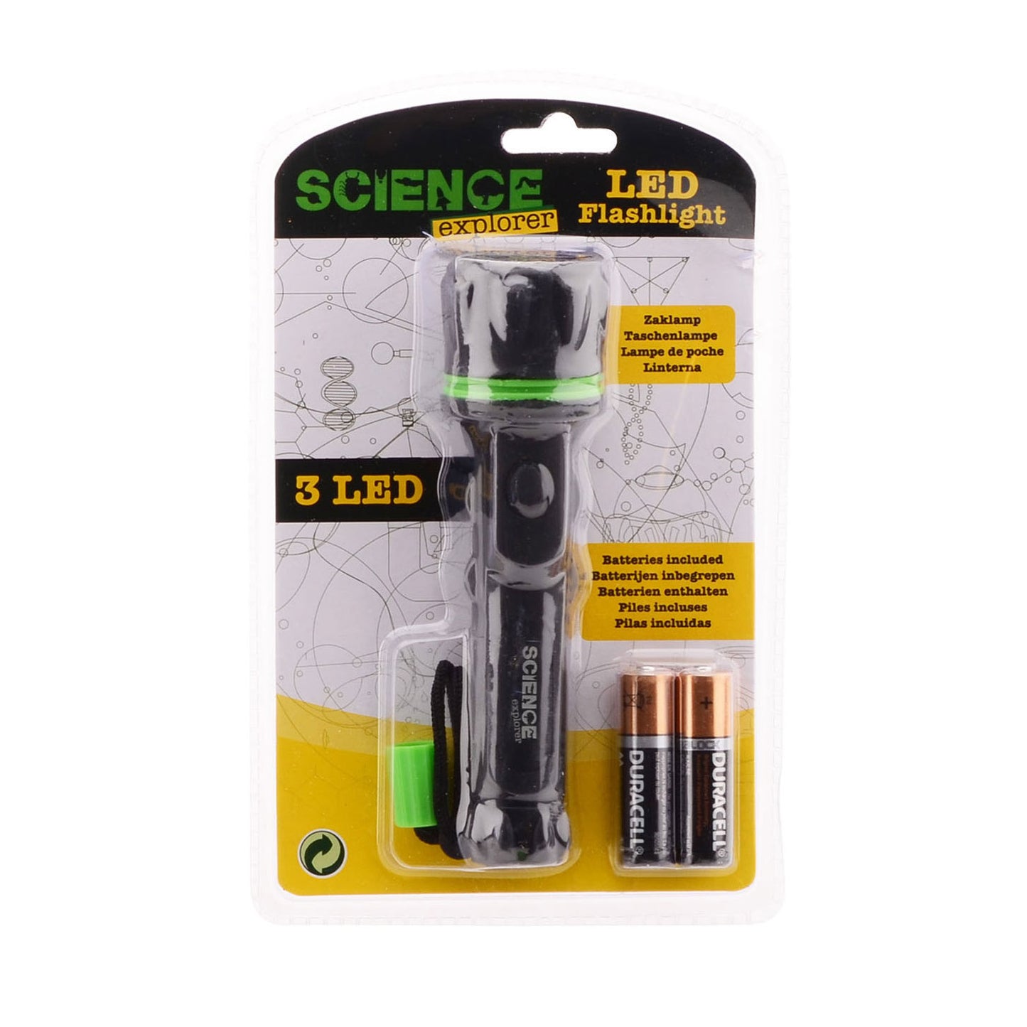 Johntoy Science Explorer Flashlight LED