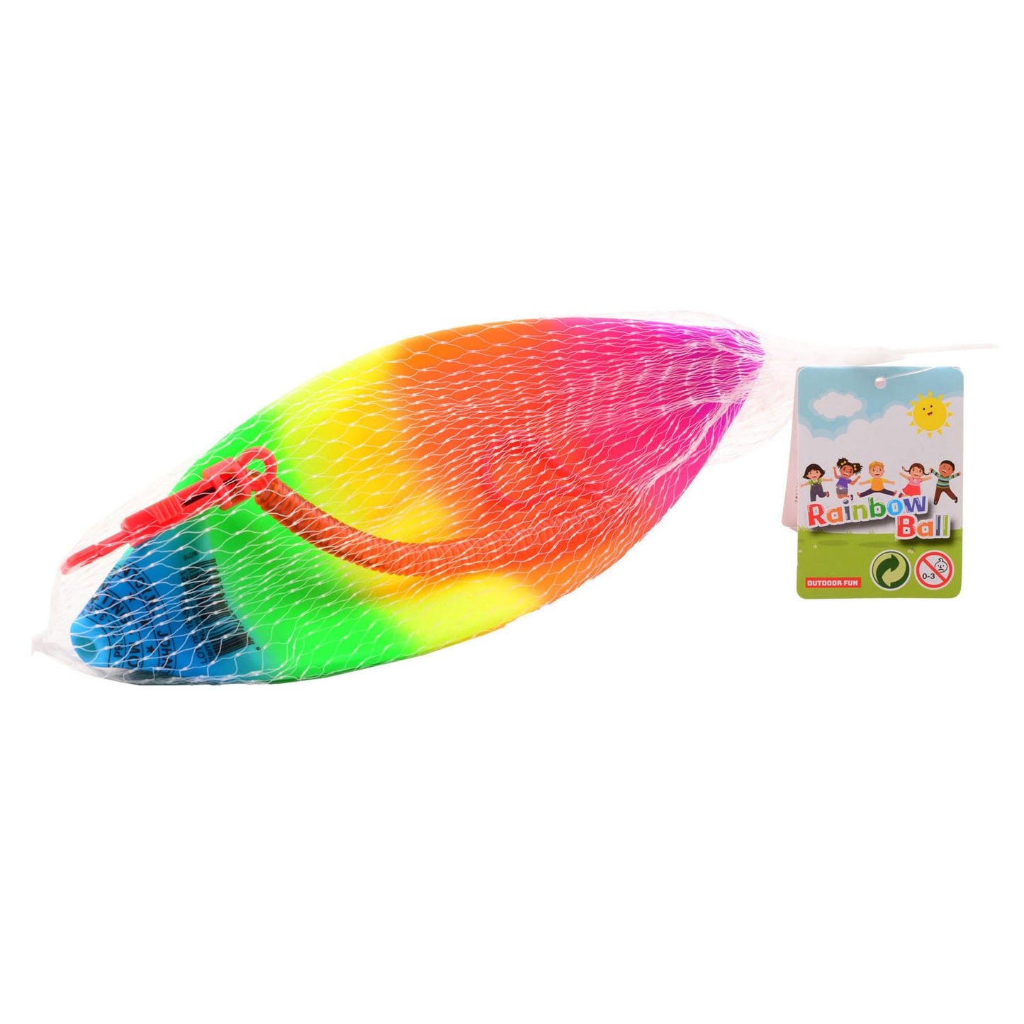 Bungeeball da palla arcobaleno divertente
