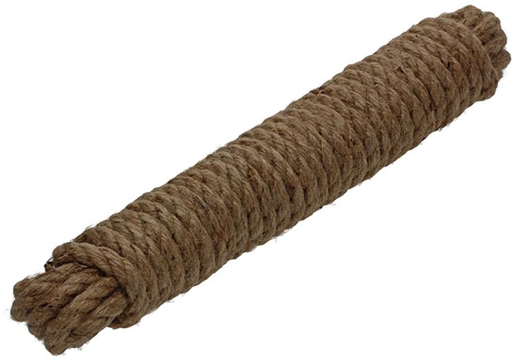 Mack 1013968 - cuerda de yute hebra retorcida 10mm 10m | 5 piezas