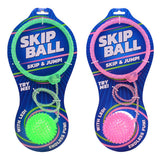Johntoy skip bal met licht, 2 assorti - afbeelding 2