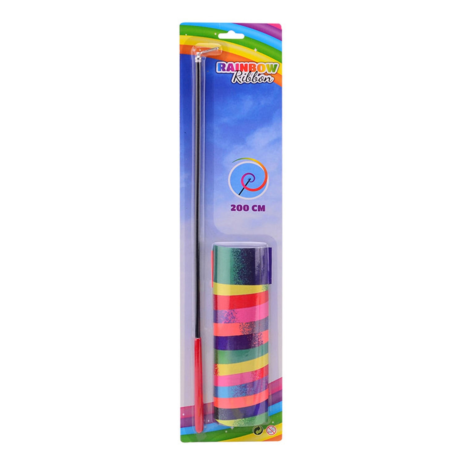 Fun Fun Rainbow Ribbon, 2mtr.